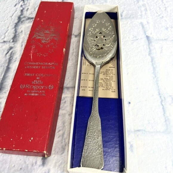 Vintage Oneida First Colony 1881 Rogers Silver Plated Server NEW OLD STOCK - Picture 3 of 10